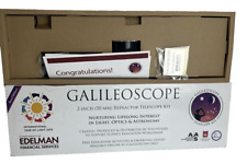 Galileoscope Telescope 50-mm 2 Inch F/10 Refractor Kit Easy Assembly New in Box picture