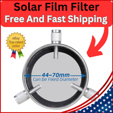 Solar Filter Film Telescope Astronomical 44-70mm Sun Observing Coated Lens picture