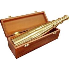 Barska 18x50mm Collapsible Anchormaster Classic Brass Spyscope #AA10612 picture