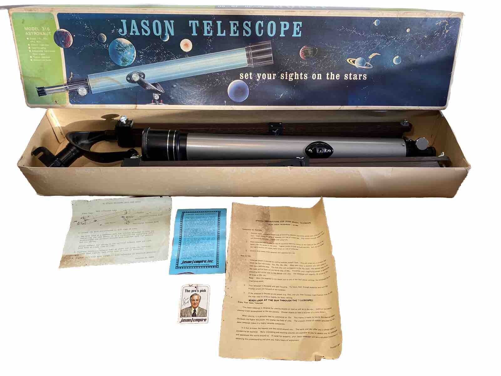 Vintage Jason 316 Astronaut Telescope Explorer Model RARE Mount Is Broken
