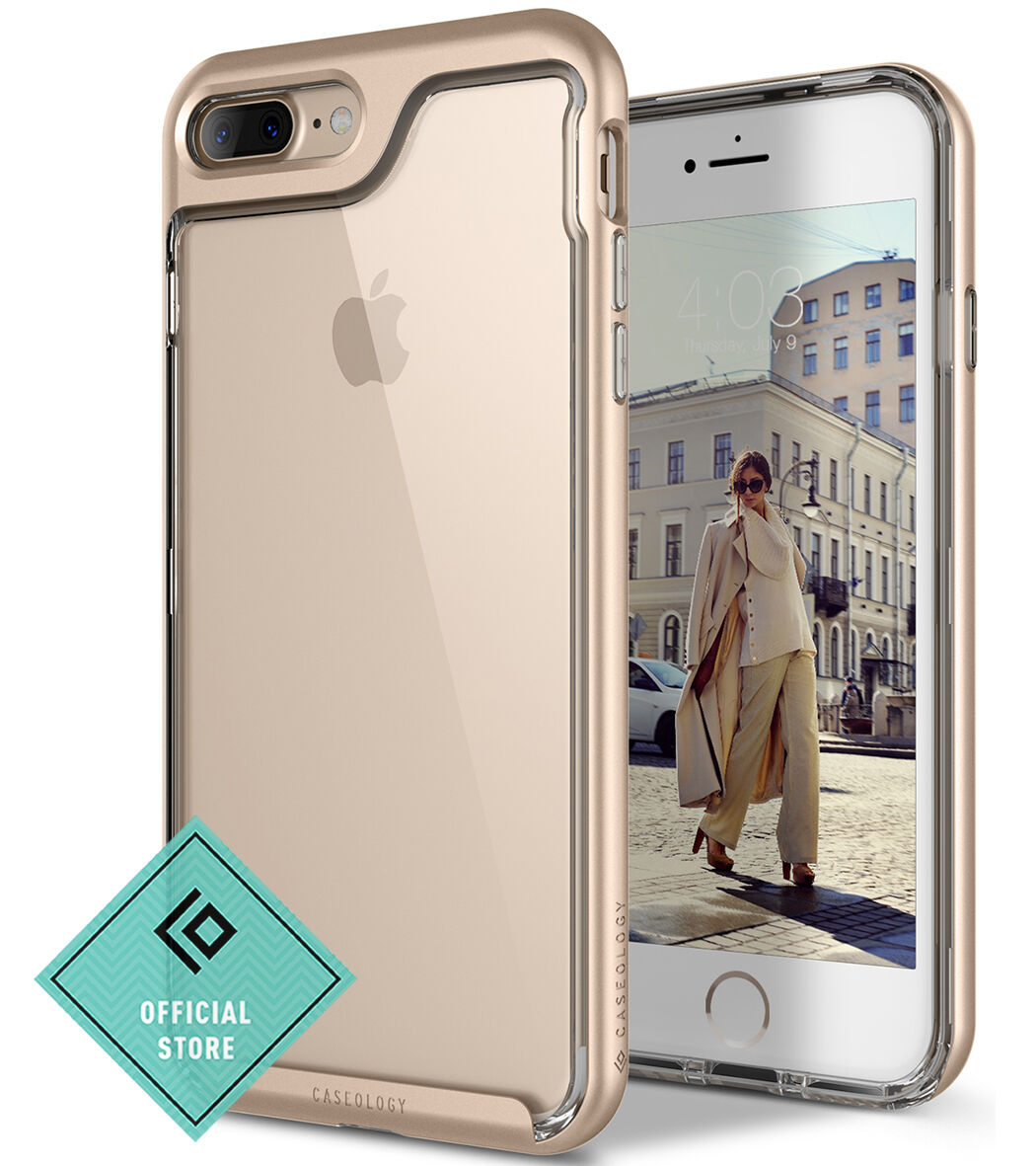 For iPhone 7+ Plus, 8+ Plus Case | Caseology [Skyfall] Protective Clear Cover