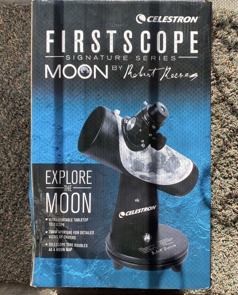 Celestron Signature Series Moon By Robert Reeves Features A Superb Moon Astro...