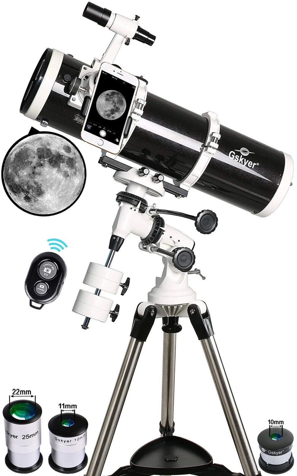 Gskyer 130EQ Professional Astronomical Reflector Telescope (EQ-130)