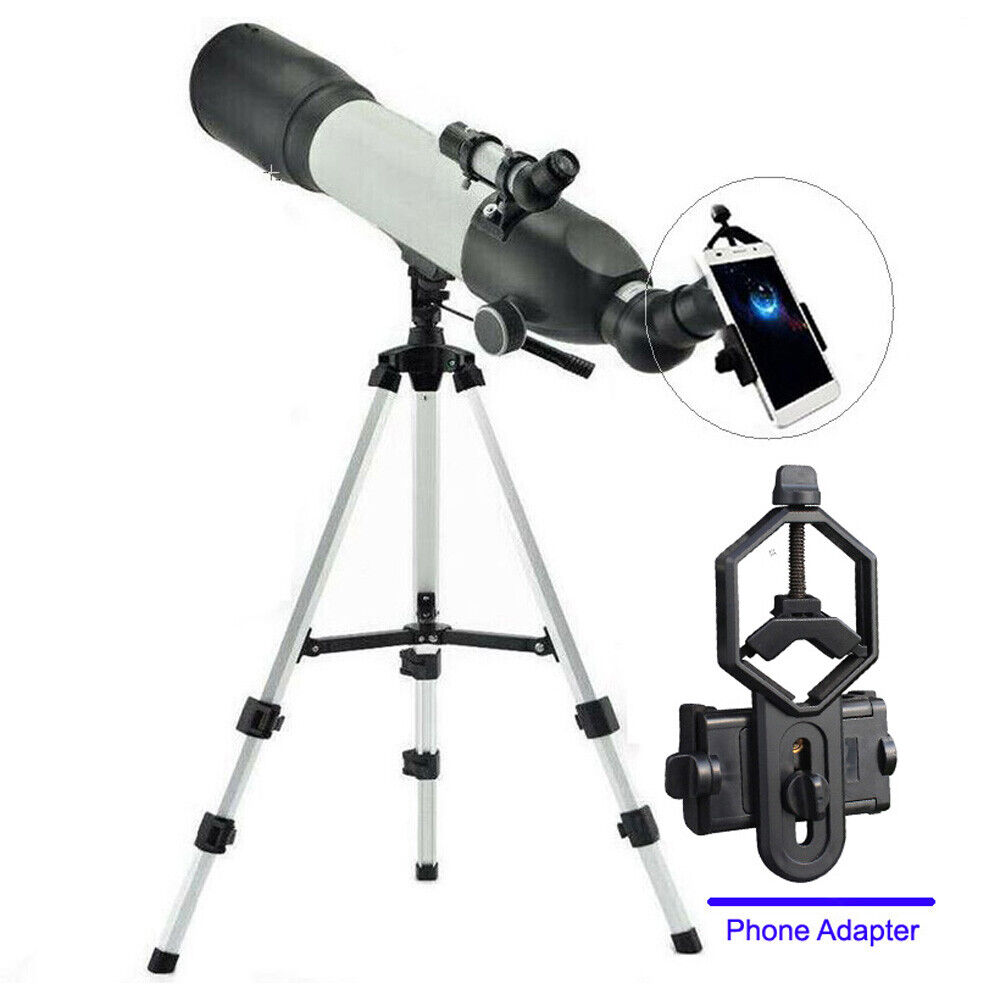 Skyoptikst 500x 90 professional Refractor Astronomical Telescope HD FGMC  