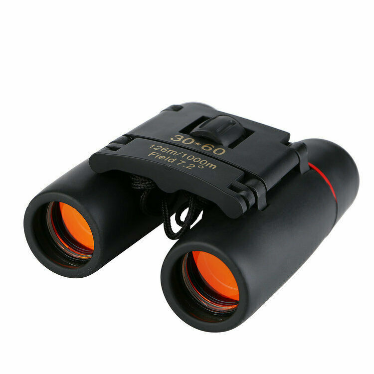 Sakura 30x60 Zoom Compact Telescope Mini Binoculars Red film Night Vision