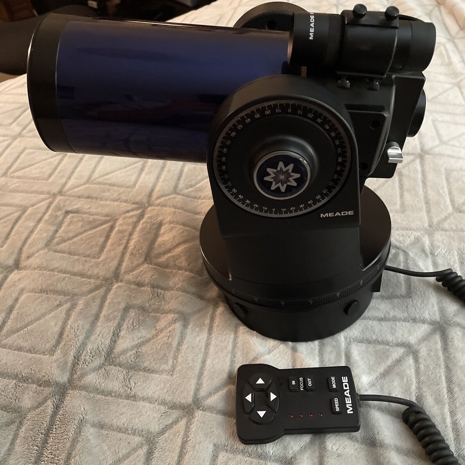 Meade ETX-90EC Telescope with  Hand Controller And 26mm Lens Tested