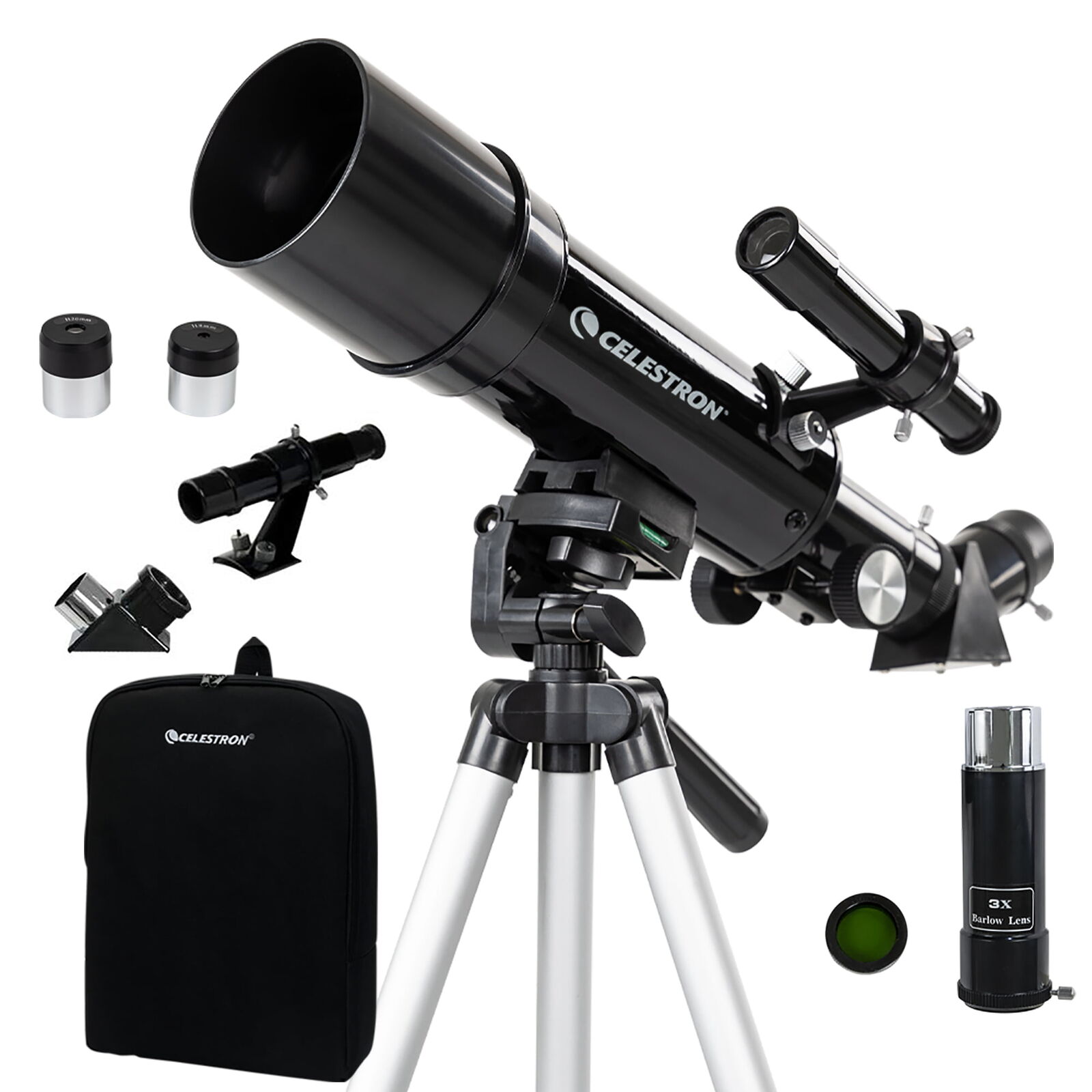 Travel Scope 60 Portable Telescope with Backpack and Tripod Moon Watching