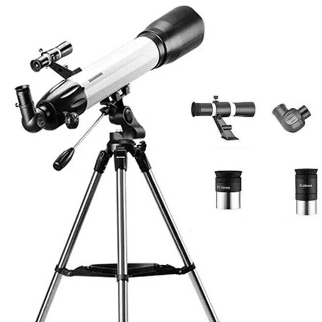 80/700 Astronomical telescope 80mm Refractor  PLOSSL 10mm 25mm eyepiece