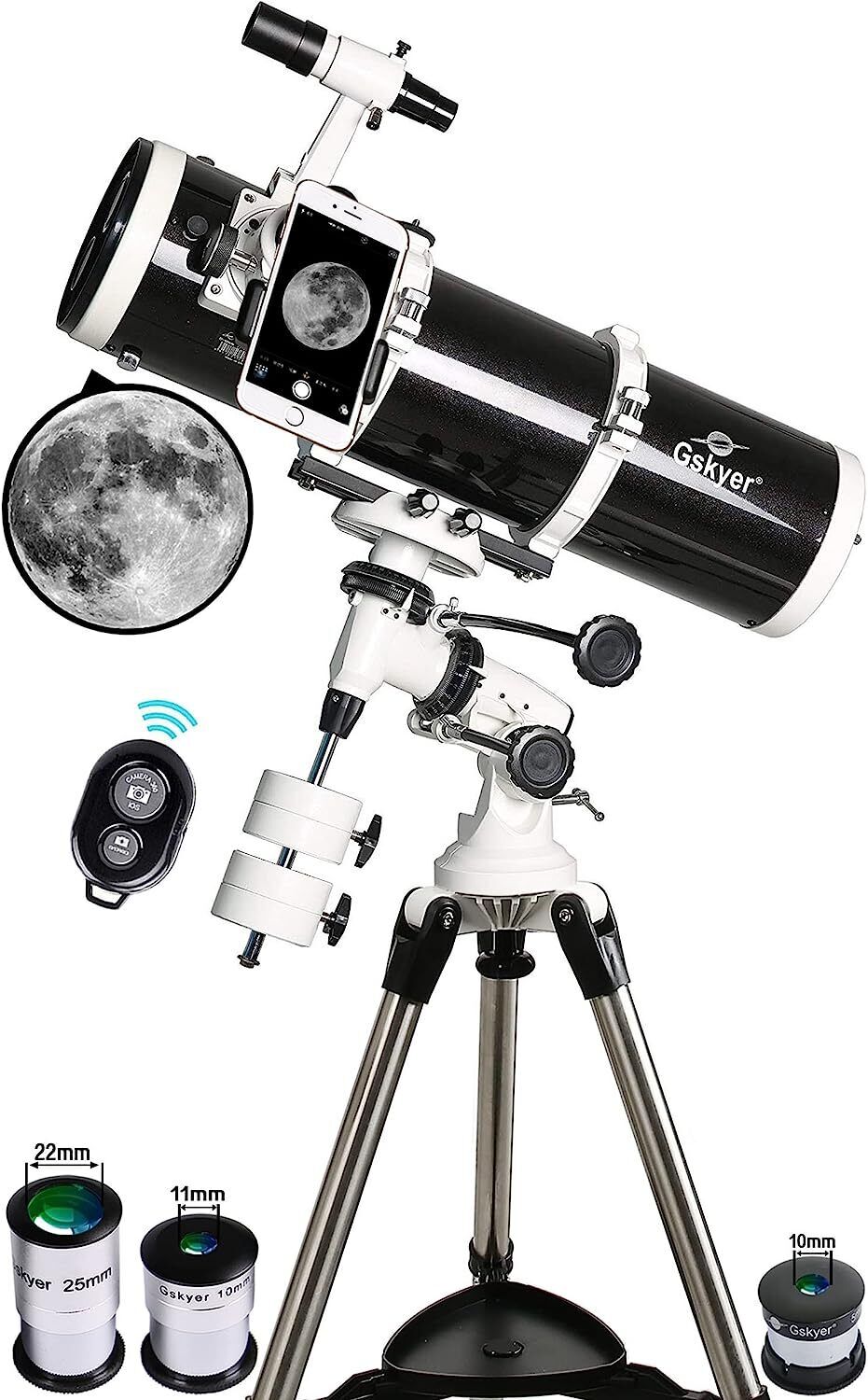 Telescope,130EQ Professional Astronomical Reflector Telescope