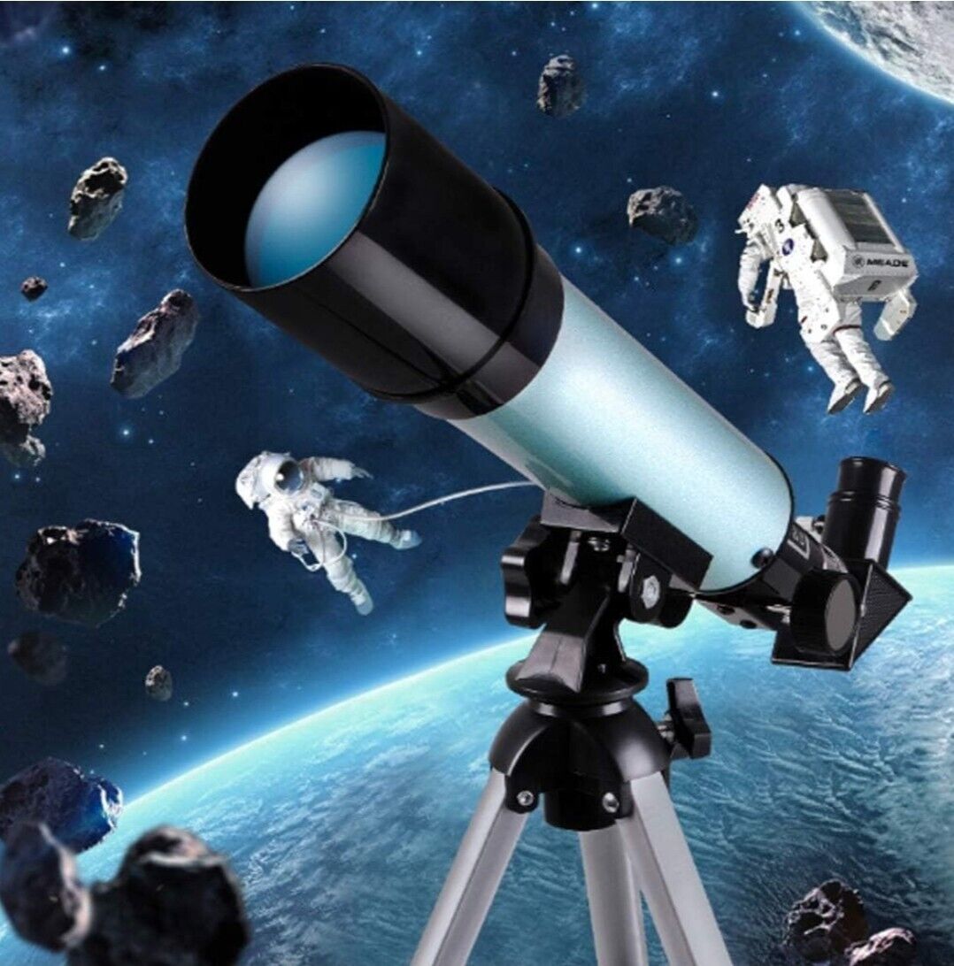 F36050 Astronomical 360x50mm Lens 90x Zoom Optical Glass Telescope & Tripod .