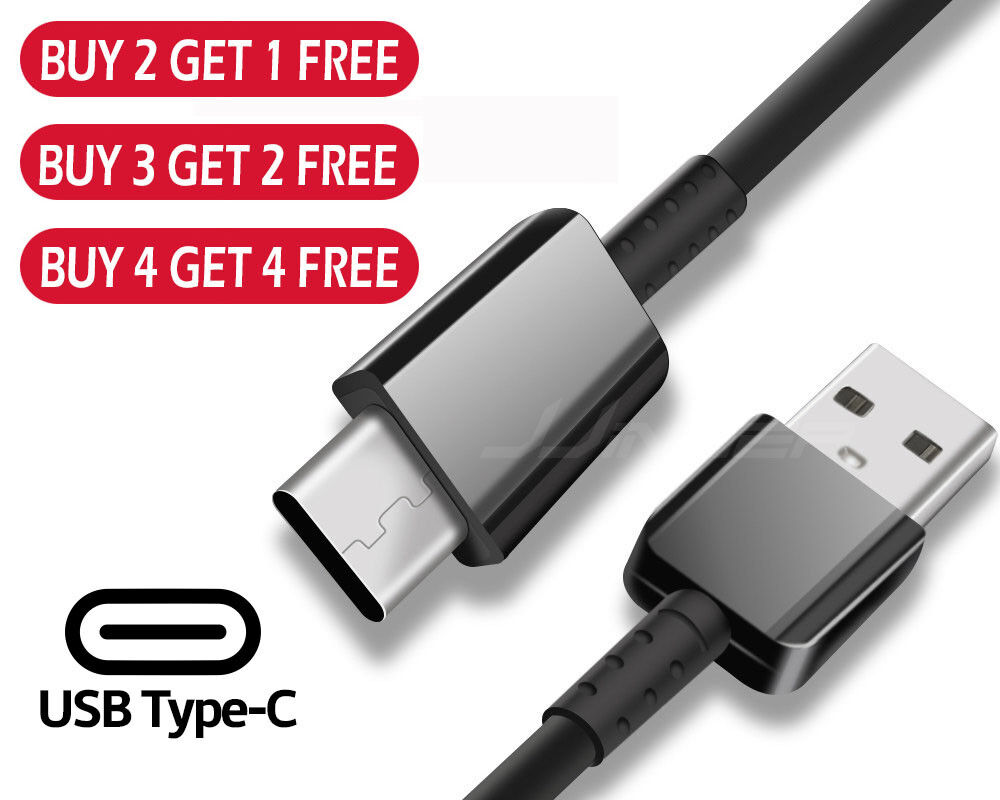 6FT USB C CABLE TYPE C to A FAST CHARGING DATA SYNC CHARGER CORD FOR SAMSUNG