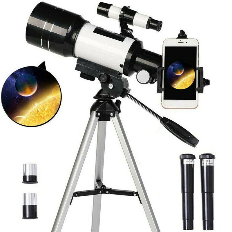 HD Professional Astronomical Telescope Night Vision &Space Star Moon With Tripod