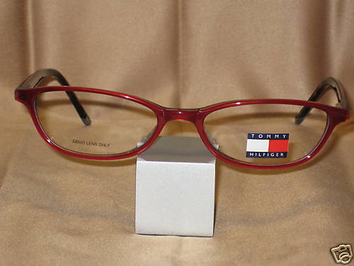 Tommy Hilfiger Eyeglasses Red/Tortoise Simple Cat    