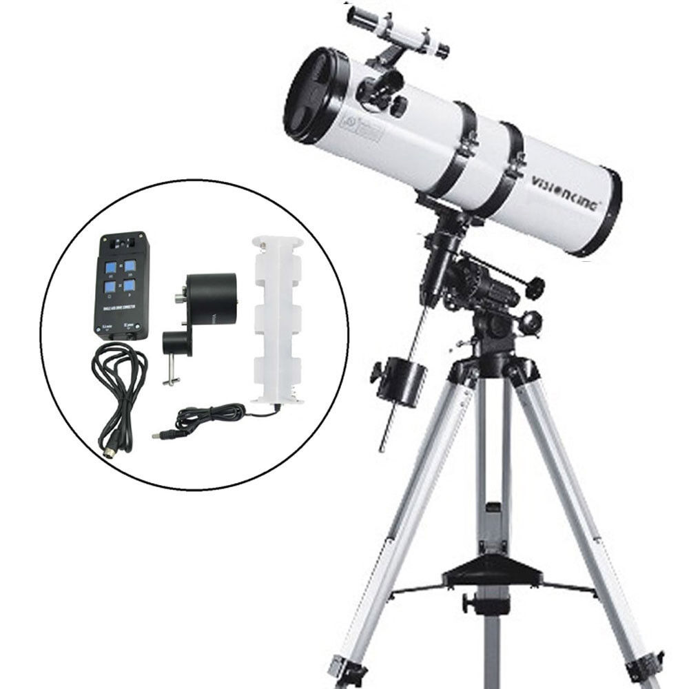 Visionking 6 inches 150 - 1400 mm EQ Newtonian Astronomical Telescope+ Motor
