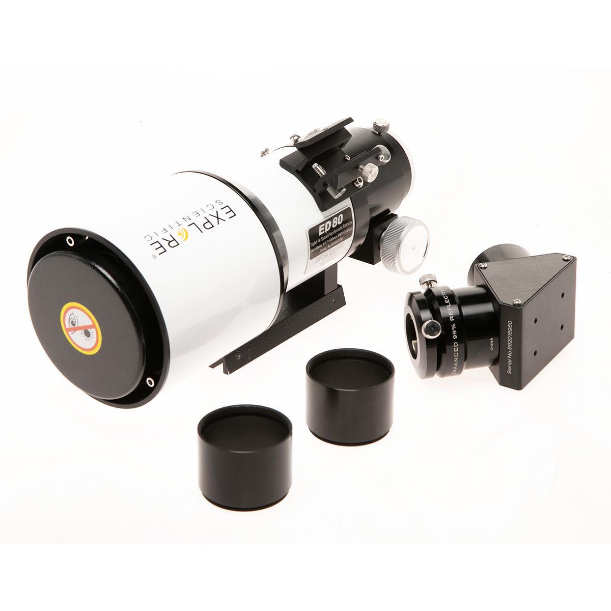 Explore Scientific ED80 80mm f/6 Essential Triplet Apo Refractor Telescope