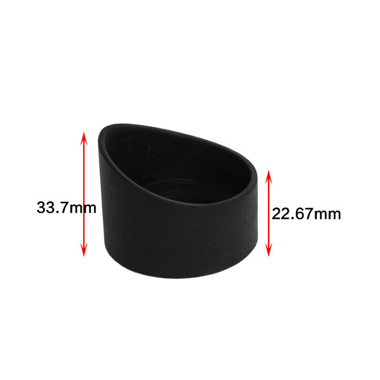 Small/ Large Rubber Eye Cup Eyepiece Cover for Microscope Telescopes Replacement