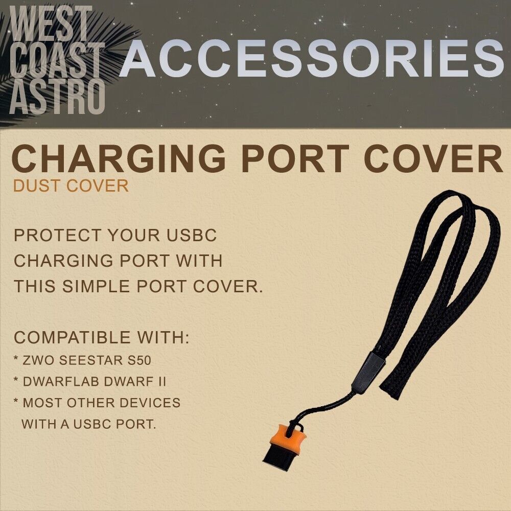 USB-C Charging Port Covers (with Lanyards included)