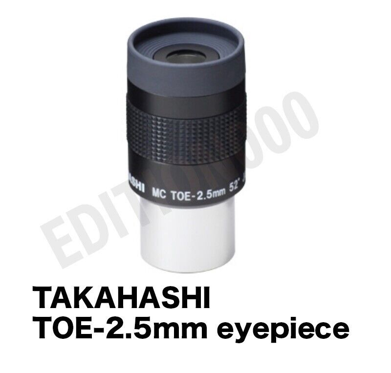 Takahashi TOE-2.5mm eyepiece (31.7mm) telescope Toe Series new