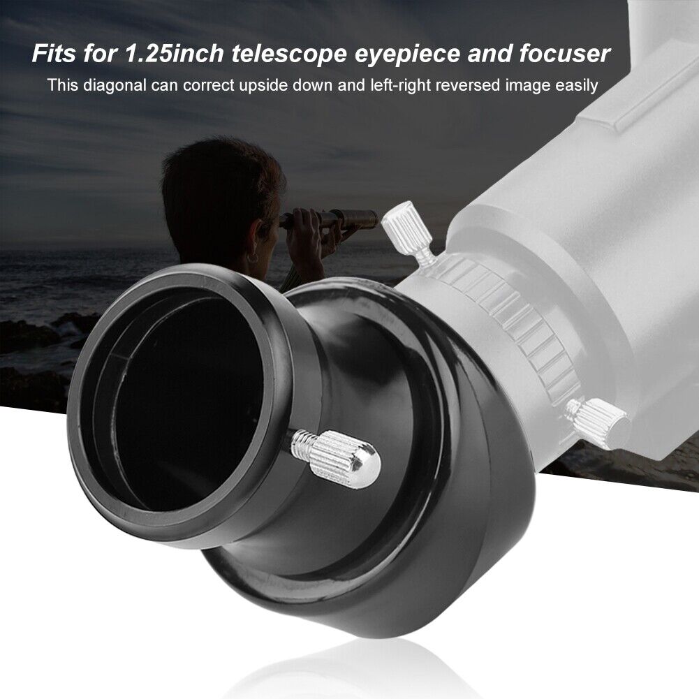 1.25 inch 45° Degree Mirror Diagonal Of Astronomical Telescope Adapter Prism