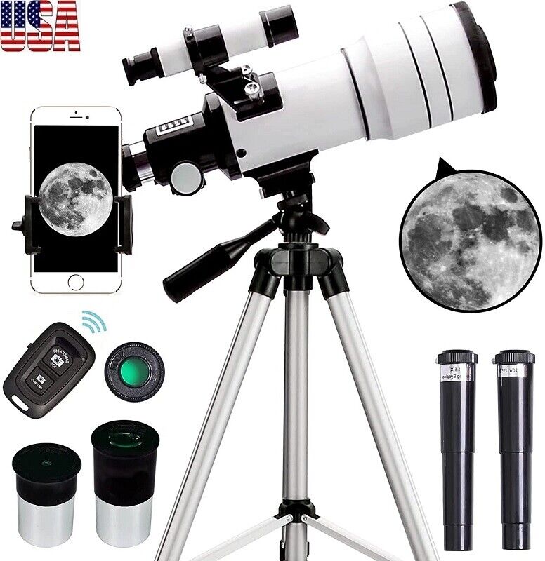 Professional Astronomical Telescope with High Tripod  Adults Kids Gift 