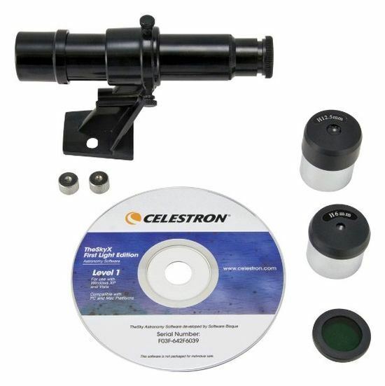 Celestron FirstScope 76 Accessory Kit with Eyepieces/Filters, MPN 21024-ACC-CGL