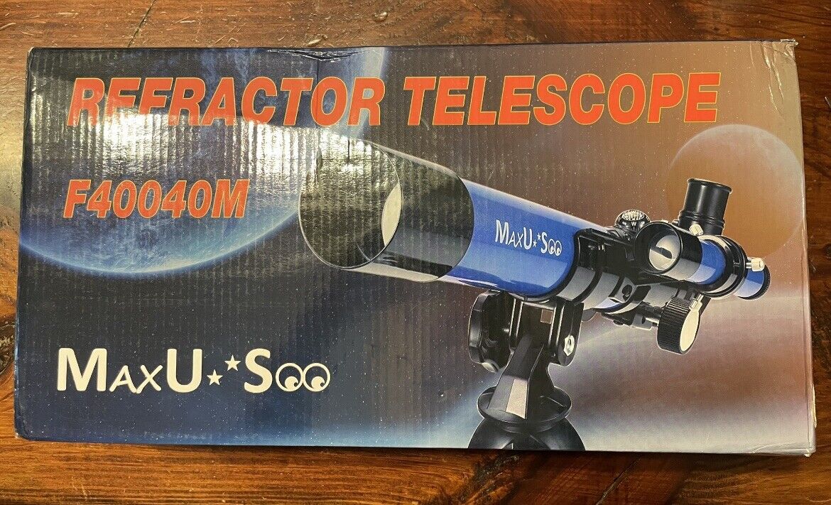 MaxUSee Kids Telescope 400x40mm with Tripod Portable Telescope
