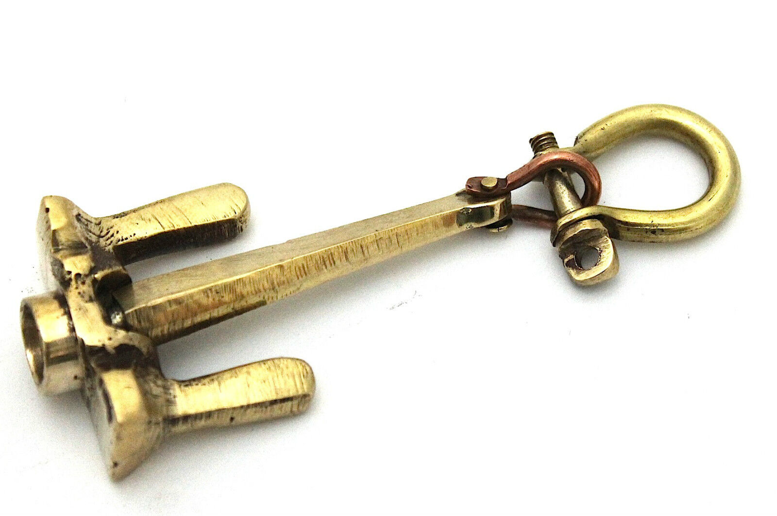 Brass Ship Pocket Anchor  - Brass Anchor Key chain 