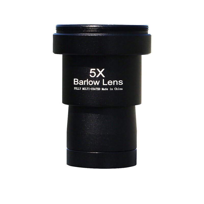 5X Barlow Lens Eyepiece Magnifier for Astronomical Telescope 1.25\