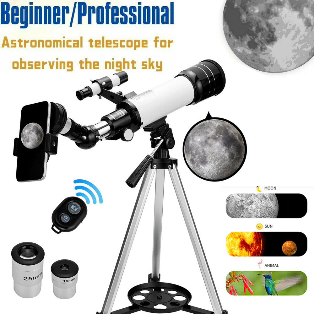 Professional Astronomical Telescope Night Vision Space Star Moon HD k25mm&k10mm