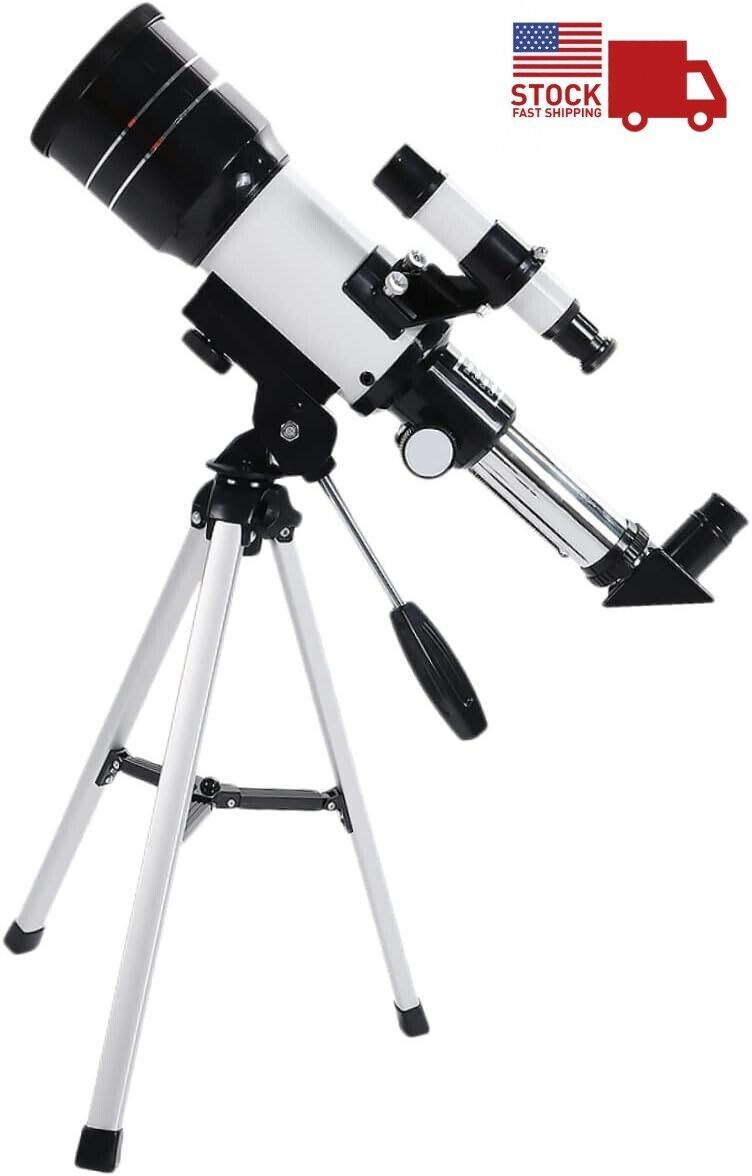 30070 Beginner Telescope Astronomical 15-150X Monocular Mobile Adapter Kids Gift
