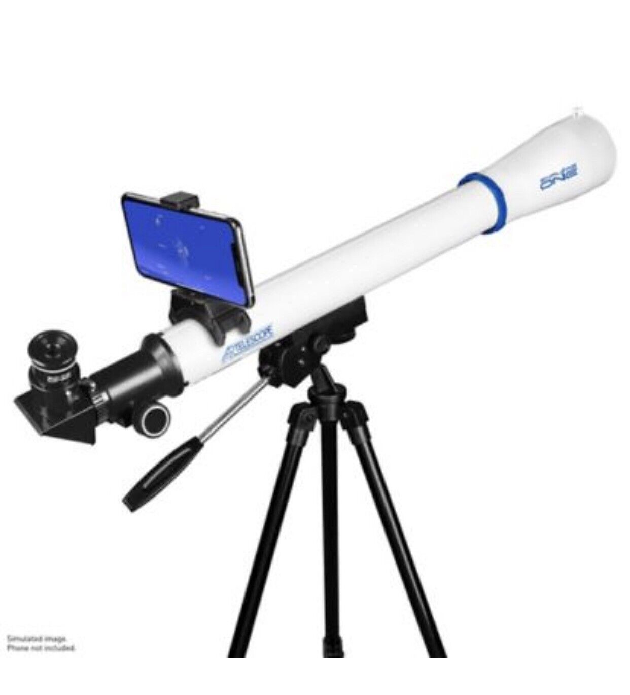 Explore 50mm Refractor Telescope APP-Enabled Astronomy Point And Locate