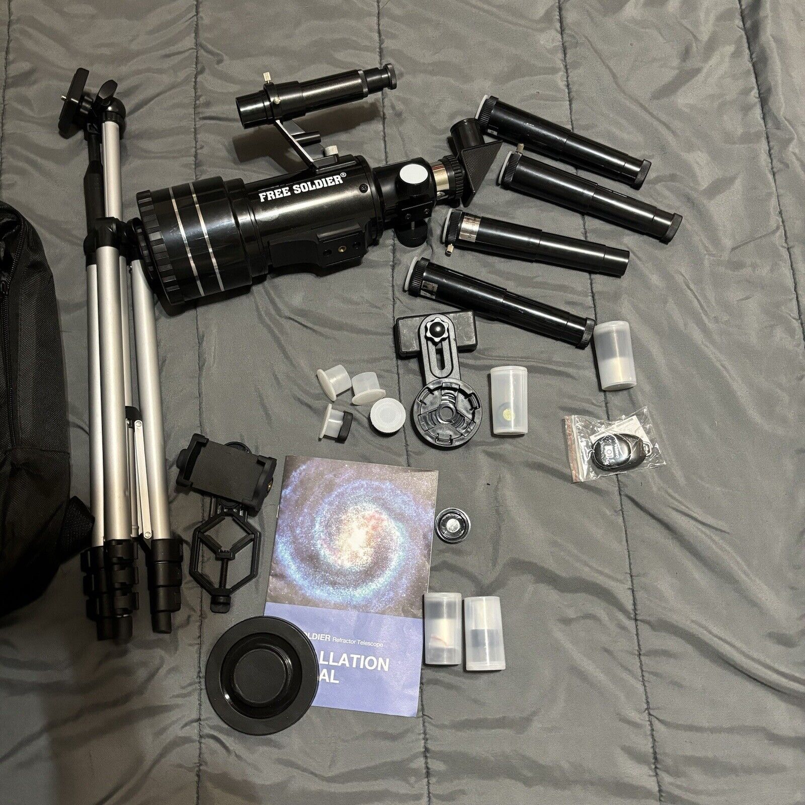 Free Soldier telescope with accessories Model 30070 Telescope