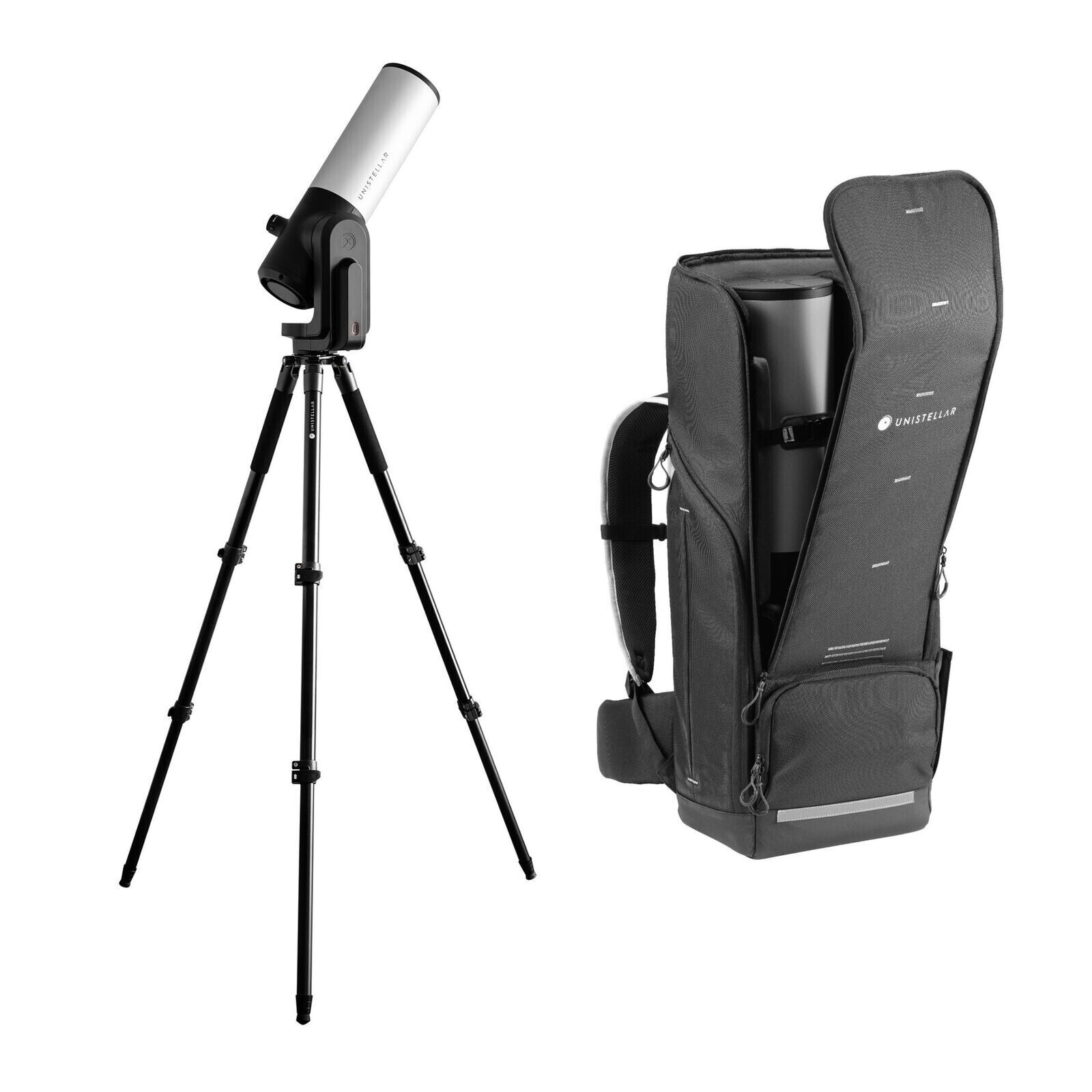 Unistellar eVscope 2 Telescope with Nikon Electronic Eyepiece and Backpack