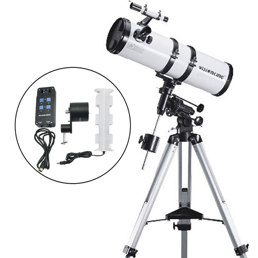 Visionking 6 inch 150 -750 mm EQ Reflector Astronomical Telescope Space + Motor