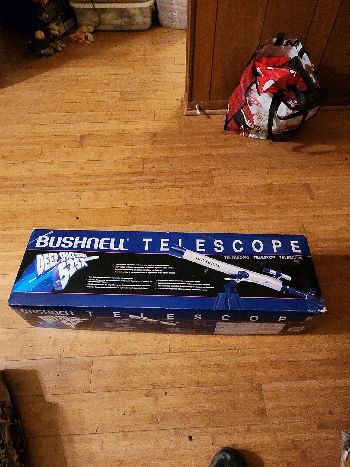 Bushnell TELESCOPE 78-9514 525 x 60 Deep Space Telescope EUC In Box