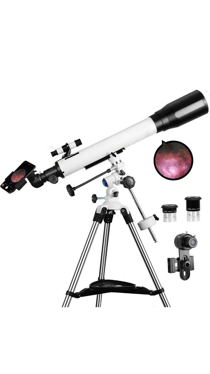 Telescopes for Adults 70mm Aperture & 700mm Focal Length Professional Refractor