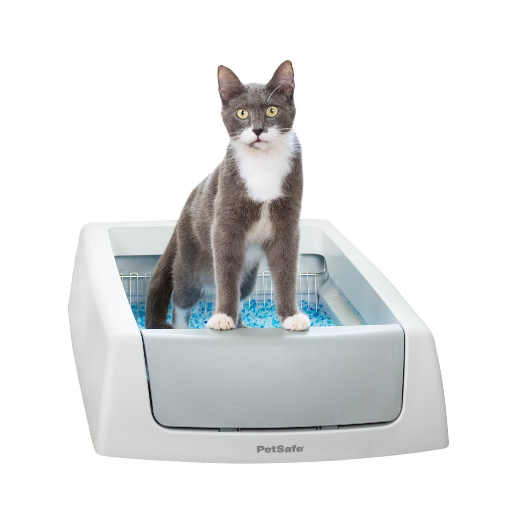 Classic Self-Cleaning Litter Box - No Scoops Required - Unrivaled Odor Control