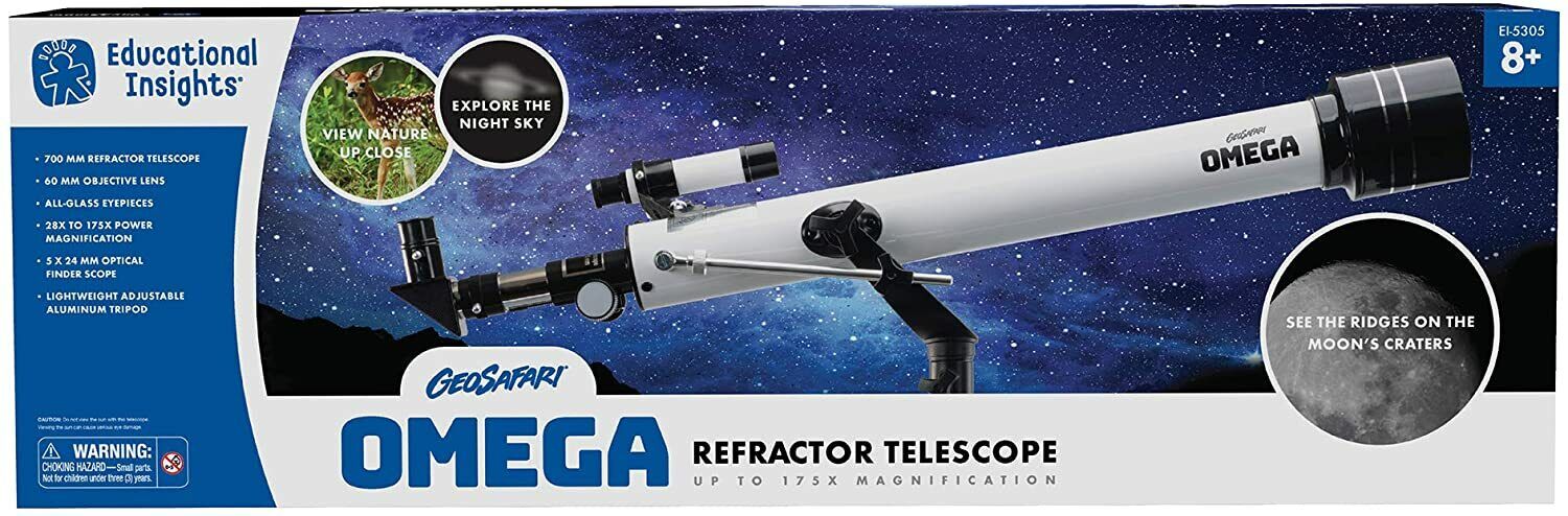 GeoVision Omega Refractor Telescope by Educational Insights