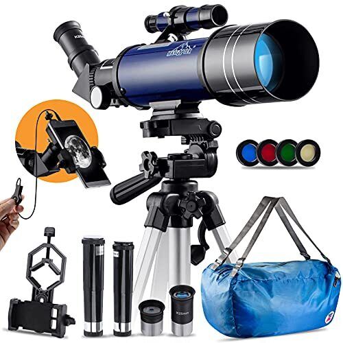  Telescopes for Astronomy, 16X-201X High Magnification Telescopes for navy blue