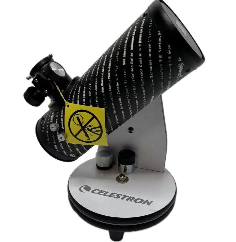 Celestron Firstscope Telescope 76mm Coated Optics Model #21024