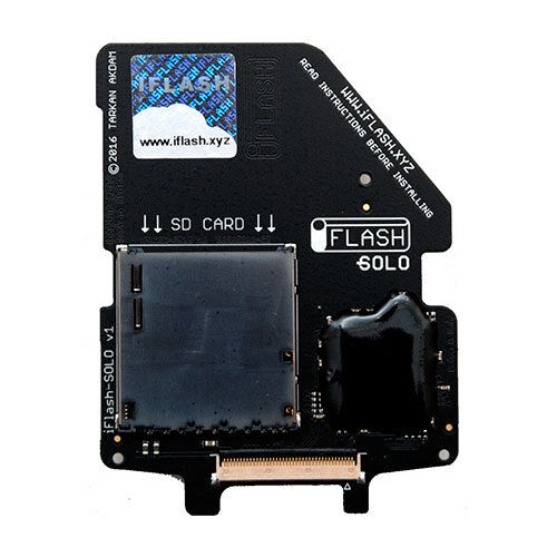 iFlash Solo SD Adapter iPod 5G 6G 7G Video Classic Install 1x SD/SDHC/SDXC Card