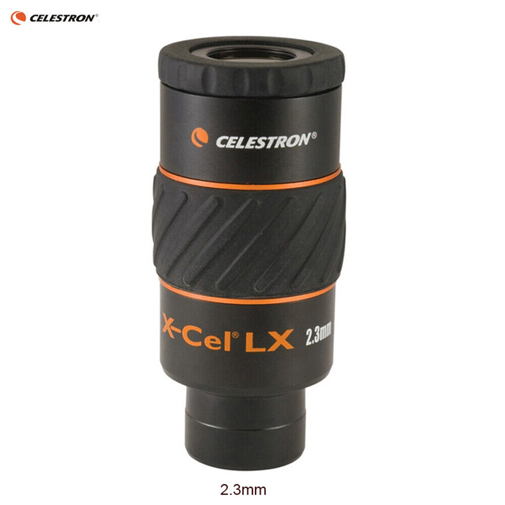 1.25” Celestron X-Cel LX Series Eyepiece 2.3mm Astronomical Telescope Lens 