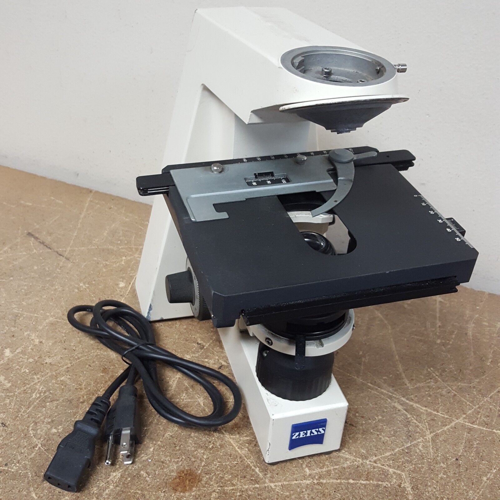 Zeiss Microscope Axiostar w/Power Cord (No Eyepiece) INCOMPLETE - Body Only