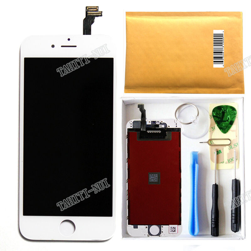 White LCD Display+Touch Screen Digitizer Assembly Replacement for iPhone 6