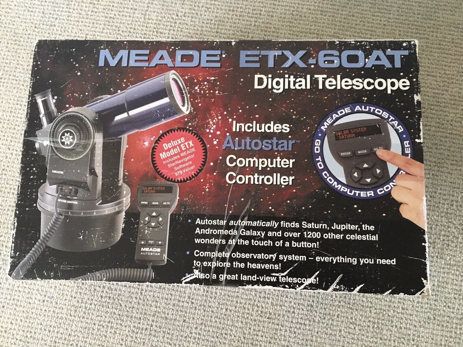 Meade ETX-60 AT Refractor Telescope