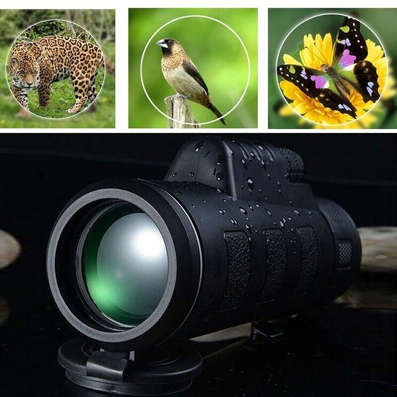 New Day Night Vision 40X60 HD Optical Monocular Hunting Camping Hiking Telescope