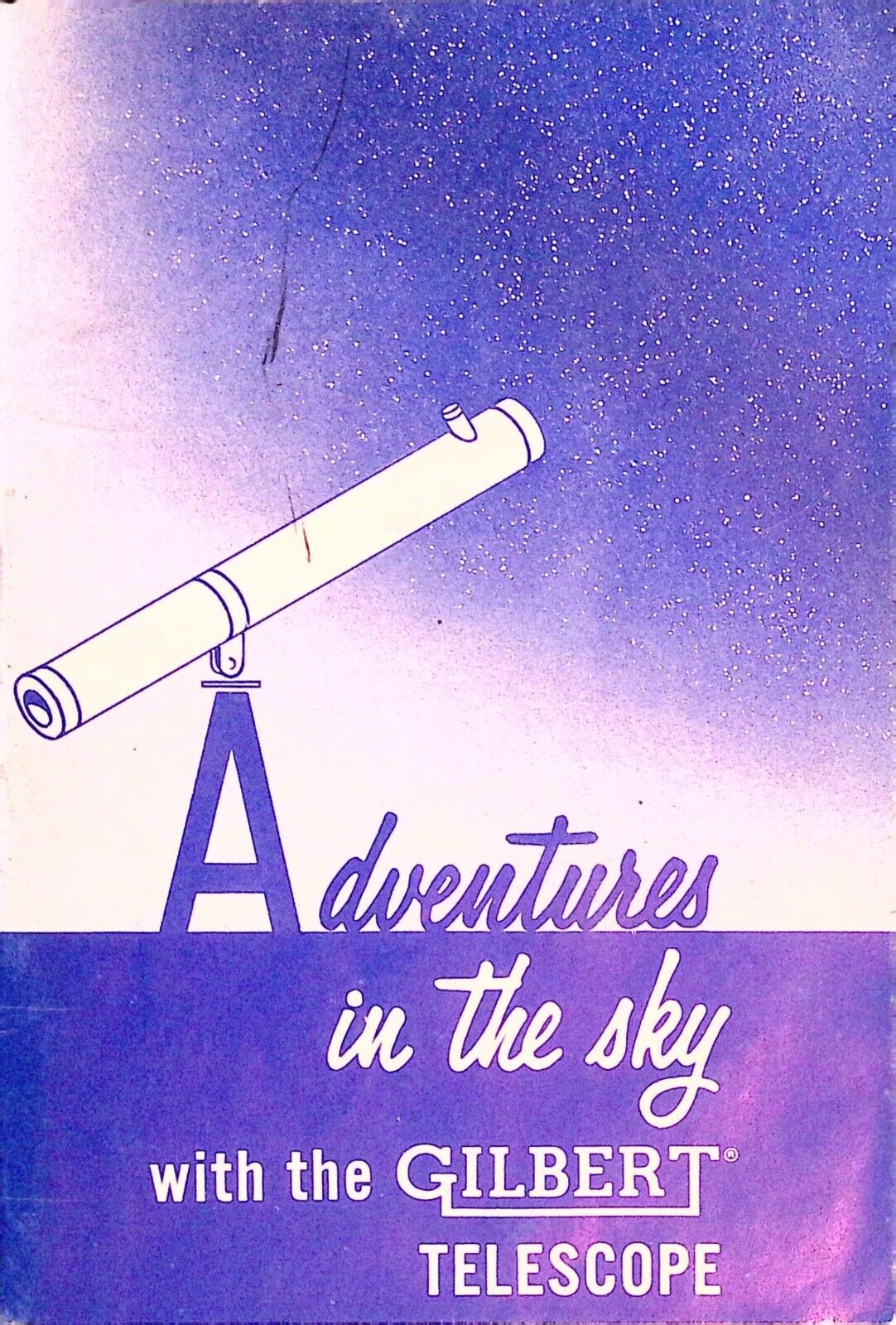 Gilbert Telescope User Manual Vintage Adventures in the Sky