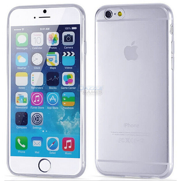 Ultra Thin Soft TPU Transparent Clear Skin Case Cover for iPhone 6 / 6S / 4.7\