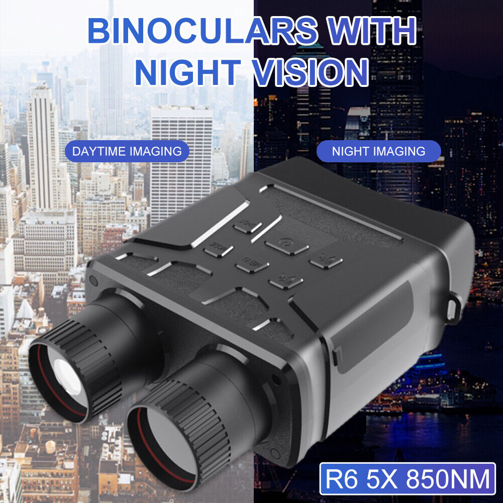 5x Digital Zoom Binoculars Day & Night Vision Telescope Photo Video Trail Camera
