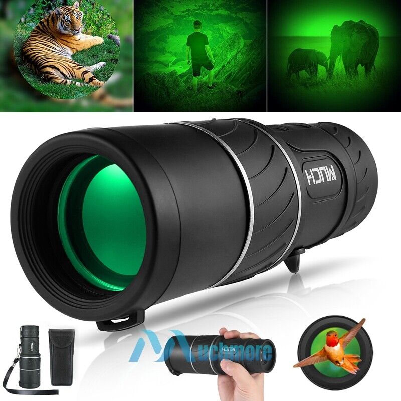 40x60 30x60 Zoom Day/Night Vision Binoculars Optical Monocular Hunting Camping